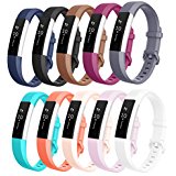 Fitbit Alta HR Bands, AK Newest Fitbit Alta HR Bands Replacement Wristband Straps with Secure Metal Buckle for Fitbit Alta HR /Fitbit Alta - wearablegadgetsstore